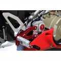 CNC Racing PRAMAC RACING LIMITED EDITION RPS EASY Adjustable Rearset for the Ducati Panigale V4 / S / Speciale / R CNC Racing PRAMAC RACING LIMITED EDITION RPS EASY Adjustable Rearset for the Ducati Panigale V4 / S / Speciale / R